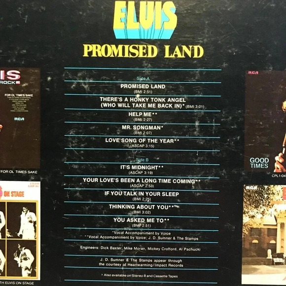 Elvis Promise Land RCA 10 Songs - Picture 7 of 8